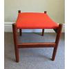 Danish Teak Footstool by Hugo Frandsen
